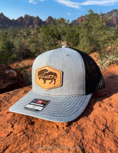 Load image into Gallery viewer, Bison Homestead Trucker Hat - Black
